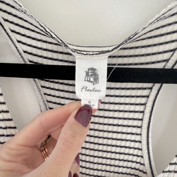 VICI Dancing On Air Striped Knit Midi Dress - Small - Picture 2 of 5